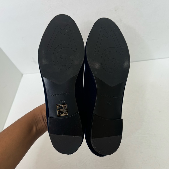 M. Gemi Petalo loafer Navy Velvet size 39.5 - Picture 9 of 11